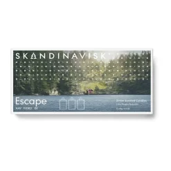 Set de velas perfumadas ESCAPE mini 3 piezas, 65 g
