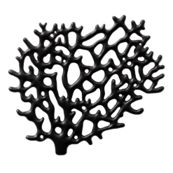 Soporte para joyas Coral, negro mate