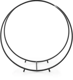 Soporte para leña FireGlobe, negro