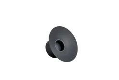 Soporte para vela pequeña Uma, Black