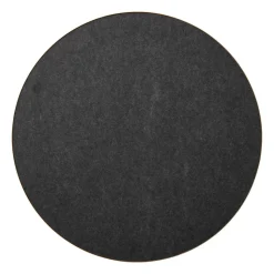 Tablero de notas Retell pinboard Ø80 cm, negro-latón