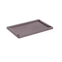 Tapa pequeña Colour Crate plastic, Bordeaux