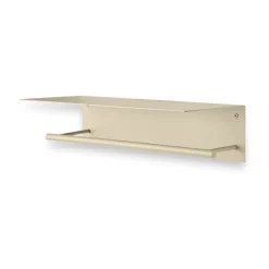 Toallero Dora con estante, Cashmere