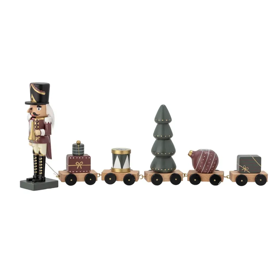 Tren de decoración Vadim nötknäppare 50 cm, verde