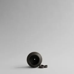 Urchin Maceta petit Ø17 cm, Coffee