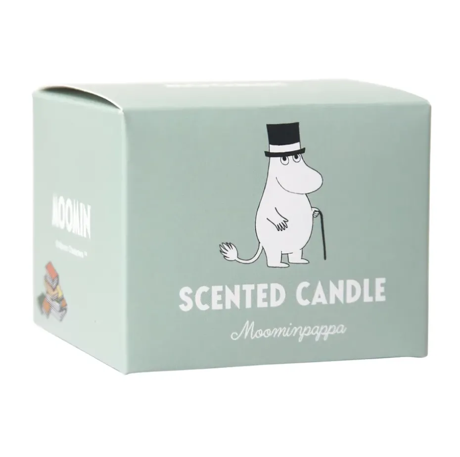 Vela aromática Moomin pequeña 20 h, Papá Moomin
