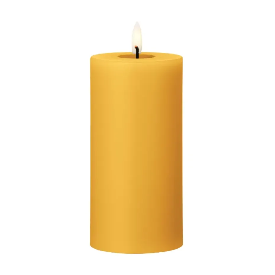 Vela LED ester & erik, 85 Mango, 15 cm