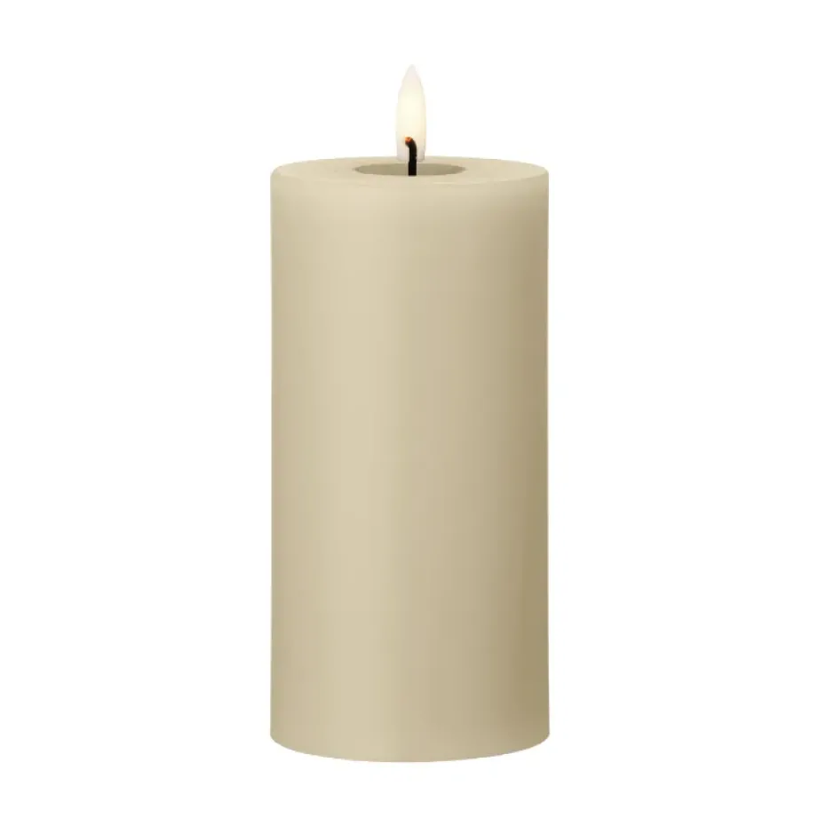 Vela LED ester & erik, 14 Pale ginger, 15 cm