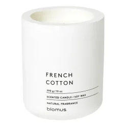 Vela perfumada Fraga 55 horas, French Cotton-Lily White