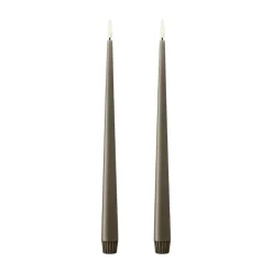 Velas LED ester & erik, 2-pack, 77 Caviar , 30 cm