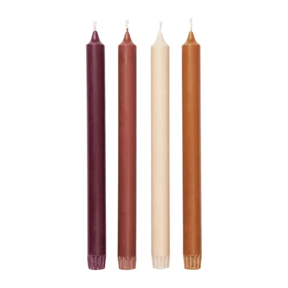 Velas Pure, 4-pack, Roseate Blend