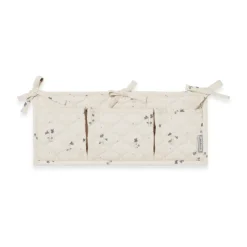 Viola Satin bolsillo acolchado para cama, 18x43 cm
