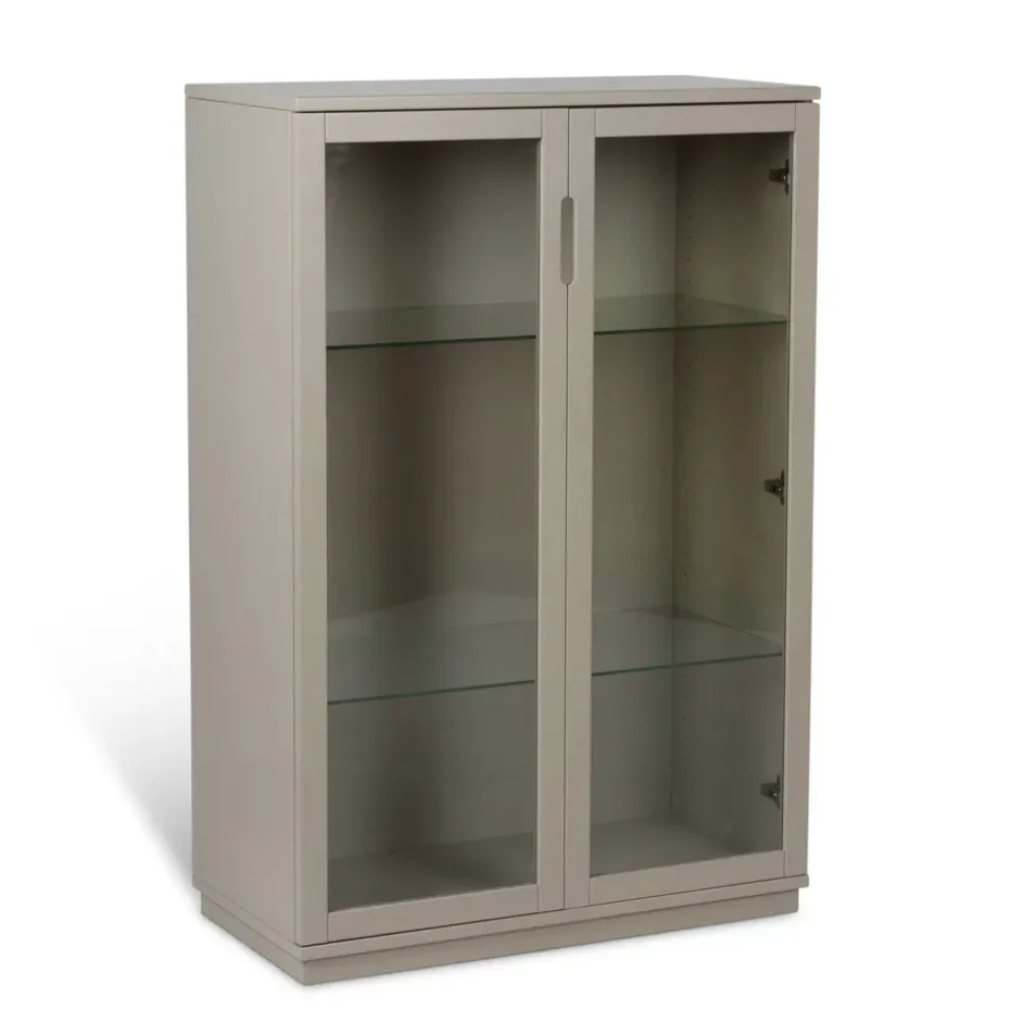 Vitrina Aoko 120 cm, Beige