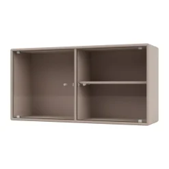 Vitrina Ripple I 69,6x35,4x20 cm, Mushroom