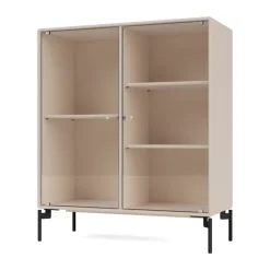 Vitrina Ripple II 69,6x82,2x30 cm, Clay-ben black