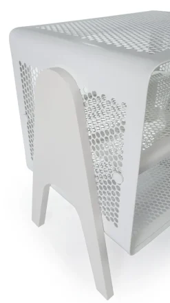 Zapatero Tica small, Mat white